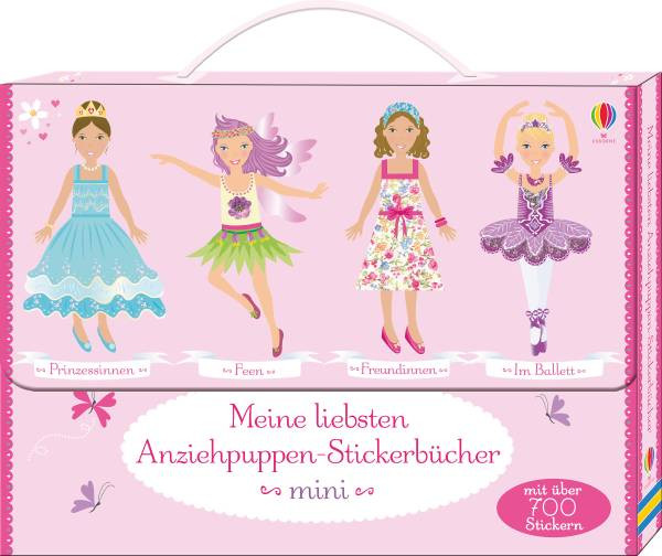 Usborne | Meine liebsten Anziehpuppen-Stickerbücher mini