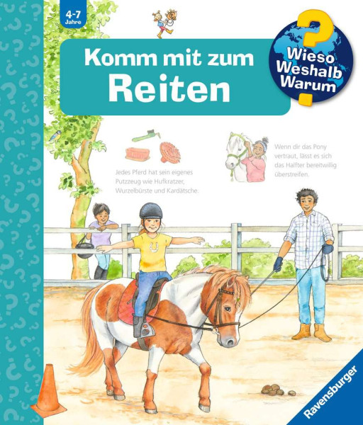 Ravensburger | Wieso? Weshalb? Warum?, Band 73: Komm mit zum Reiten