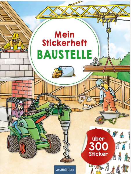 arsEdition | Mein Stickerheft Baustelle | 