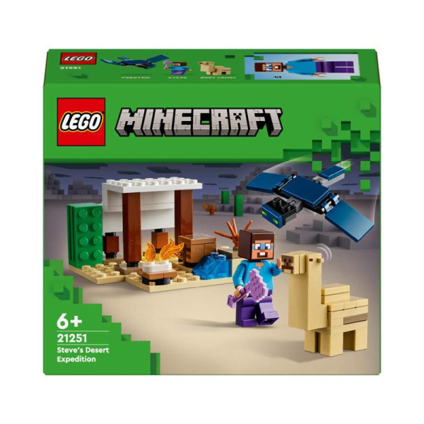 LEGO® | Minecraft  Steves Wüstenexpedition | 21251