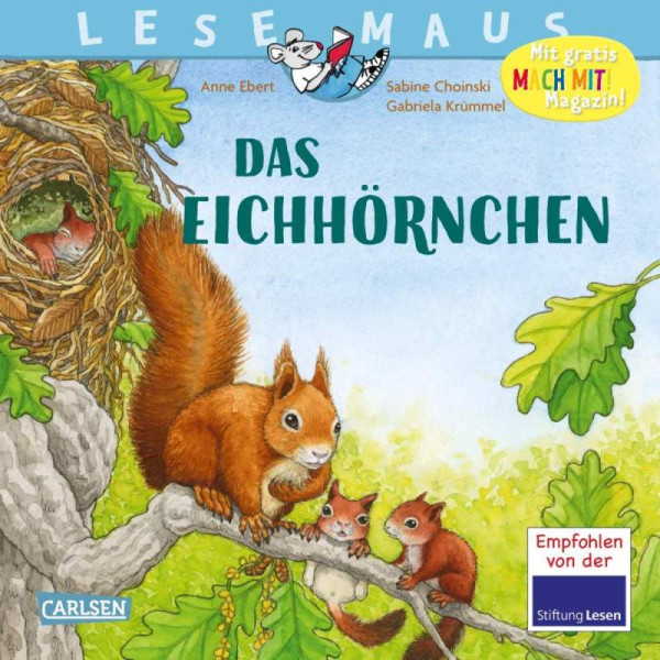 Carlsen | LESEMAUS 8: Das Eichhörnchen | 