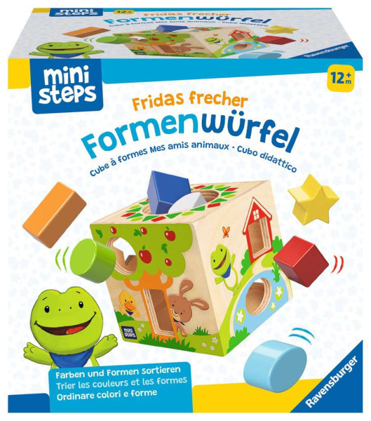 Ravensburger | ministeps: Fridas frecher Formenwürfel | 4581