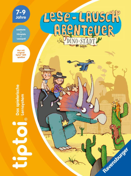 Ravensburger Verlag GmbH | tiptoi® Lese-Lausch-Abenteuer Dino-Stadt | Neubauer, Annette