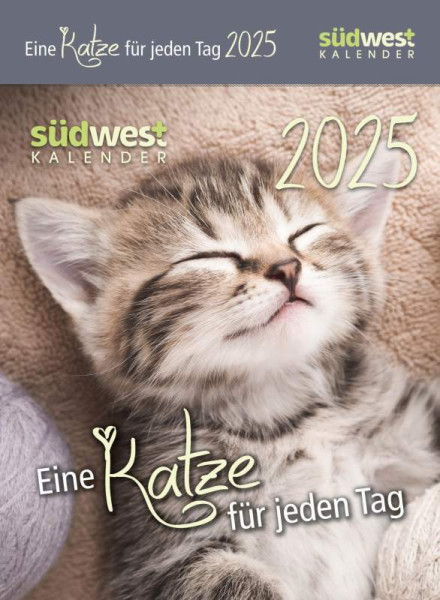 Südwest | Eine Katze für jeden Tag 2025 - Tagesabreißkalender zum Aufstellen oder Aufhängen | 