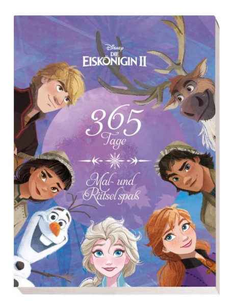 Panini Verlags GmbH | Disney Die Eiskönigin 2: 365 Tage Mal- und Rätselspaß | Panini