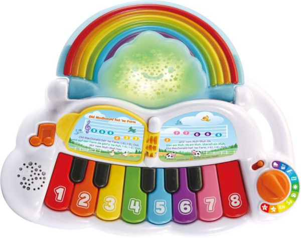 Babys Regenbogenkeyboard