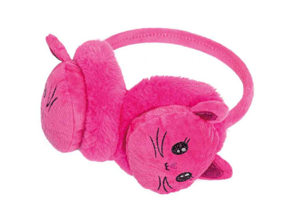 bb-Klostemann | Ohrenwärmer Katze fuchsia (4) | 31304