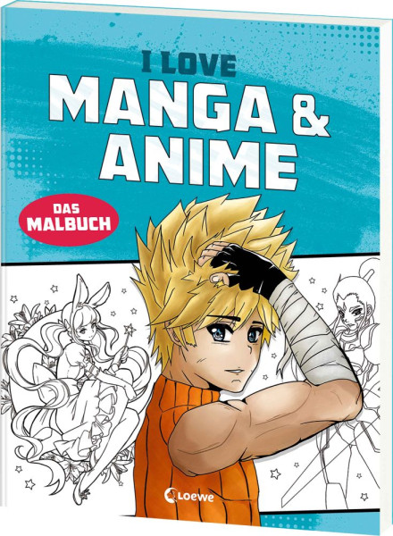 Loewe | I love Manga & Anime - Das Malbuch | 