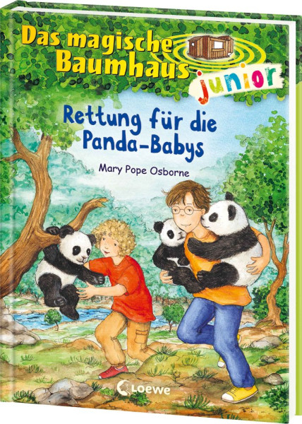 Loewe | Das magische Baumhaus junior (Band 41) - Rettung für die Panda-Babys | Pope Osborne, Mary