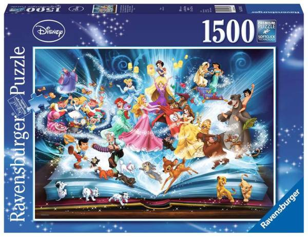 Ravensburger | Puzzle | Disney´s magisches Märchenbuch | 1500Teile