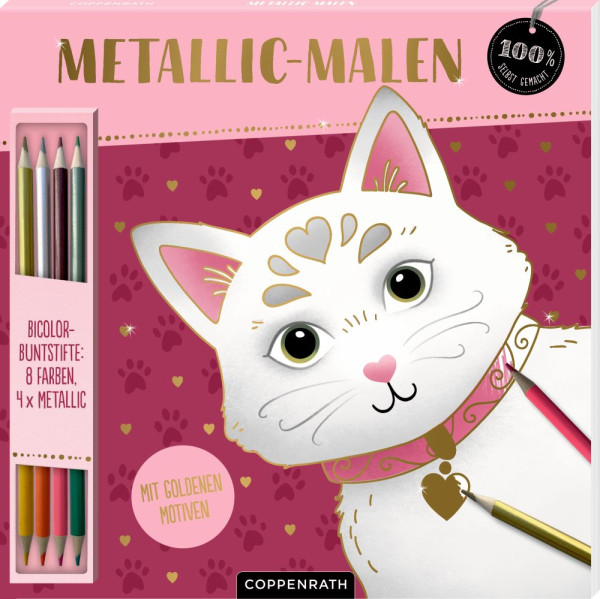 Coppenrath | Metallic-Malen, (Katze) | 