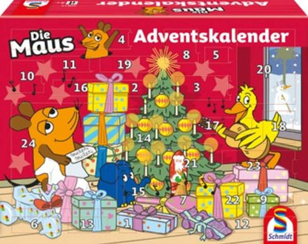 Schmidt Spiele |  Die Maus, Adventskalender | 40614