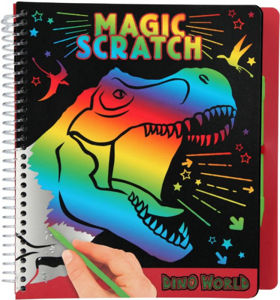 Depesche | Dino World Magic Scratch Book | 010833