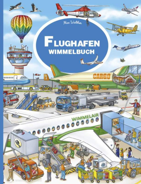 adrian & wimmelbuchverlag | Flughafen Wimmelbuch | 