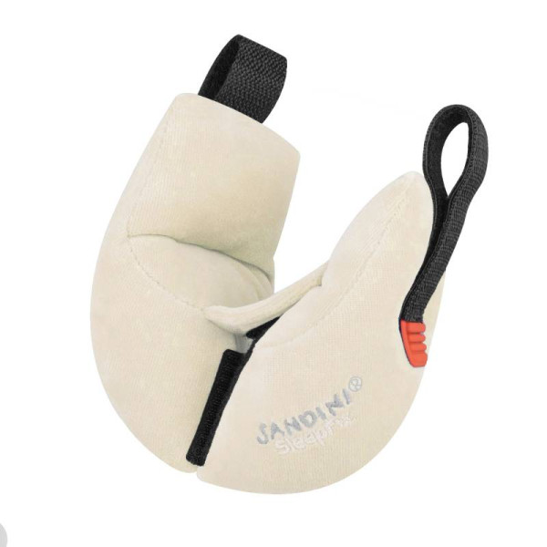 Sandini | SleepFix® Baby Schlafkissen mit Stützfunktion | natur