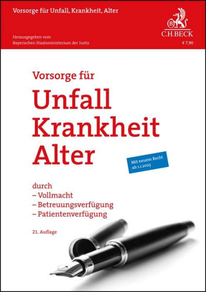 C.H.Beck | Vorsorge für Unfall, Krankheit, Alter | 