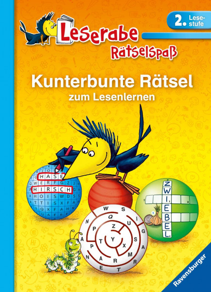 Ravensburger Verlag GmbH | Kunterbunte Rätsel zum Lesenlernen (2. Lesestufe)