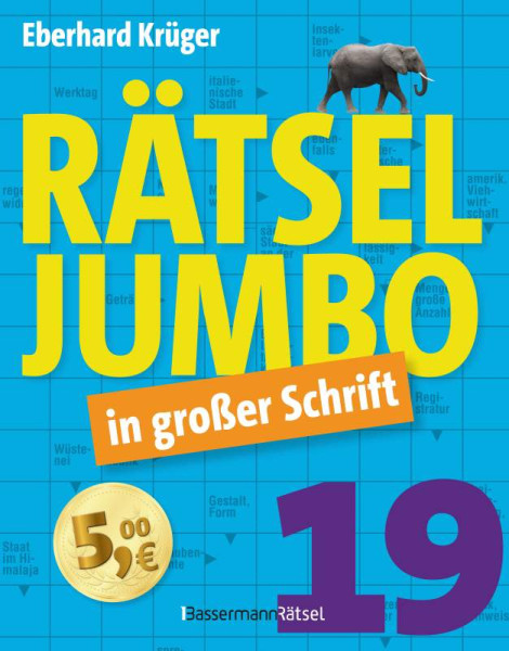 Bassermann | Rätseljumbo in großer Schrift 19 | Krüger, Eberhard