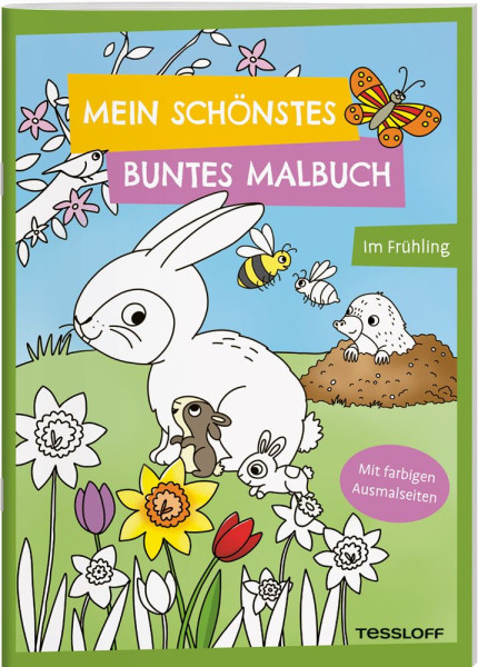 Tessloff Verlag Ragnar Tessloff GmbH & Co. KG | Mein schönstes buntes Malbuch. Im Frühling | 