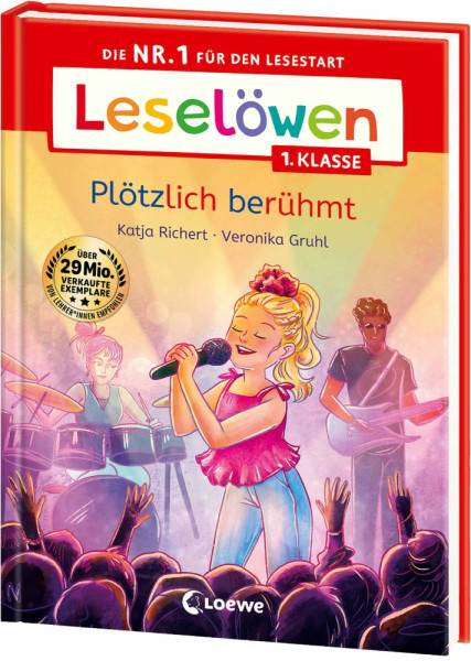 Loewe | Leselöwen 1. Klasse - Plötzlich berühmt | Richert, Katja