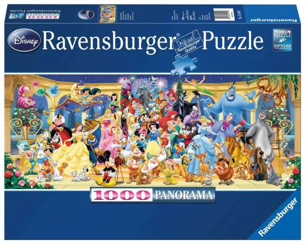 Ravensburger Puzzle | Disney Gruppenfoto | 1000 Teile