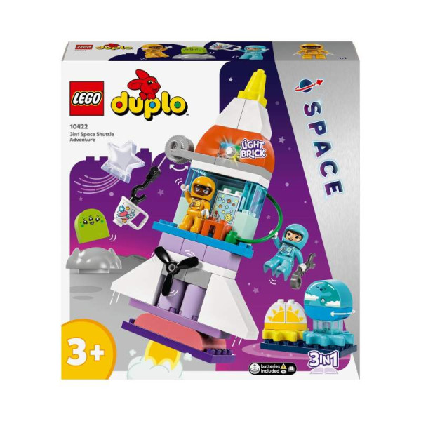 LEGO® | Duplo  3-in-1-Spaceshuttle für viele Abenteuer | 10422