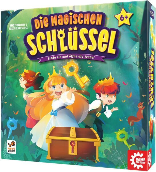 Die magischen Schlüssel - nominiert zum Kinderspiel des Jahres 2024