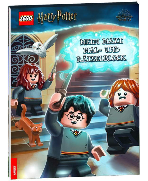 AMEET Verlag | LEGO® Harry Potter™ – Mein Maxi Mal- und Rätselblock | 