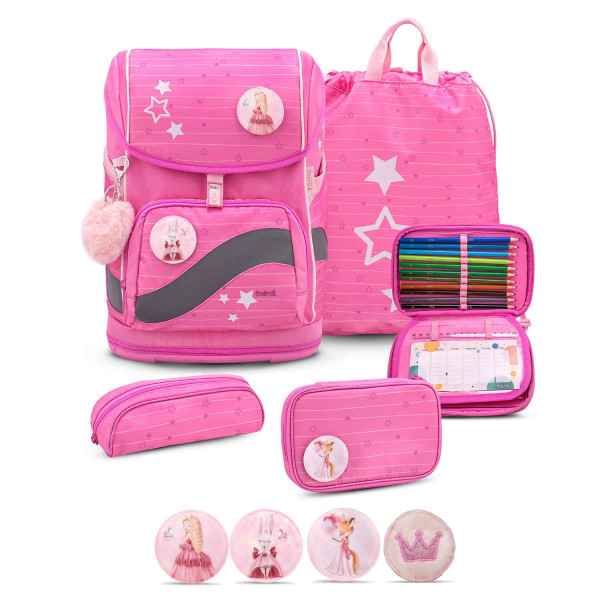 Belmil | Smarty Plus Premium Schulranzen Set 5-teilig "Candy" | 405-51/P/S/34