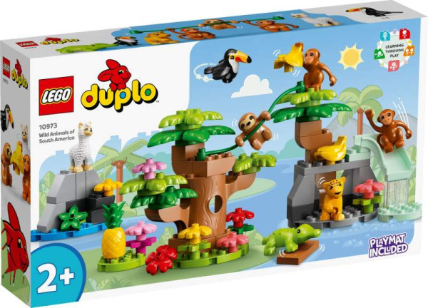 LEGO® | DUPLO  Wilde Tiere Südamerikas | 10973