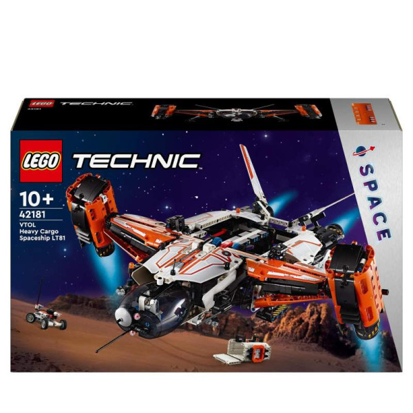 LEGO® | Technic  VTOL Schwerlastraumfrachter LT81 | 42181