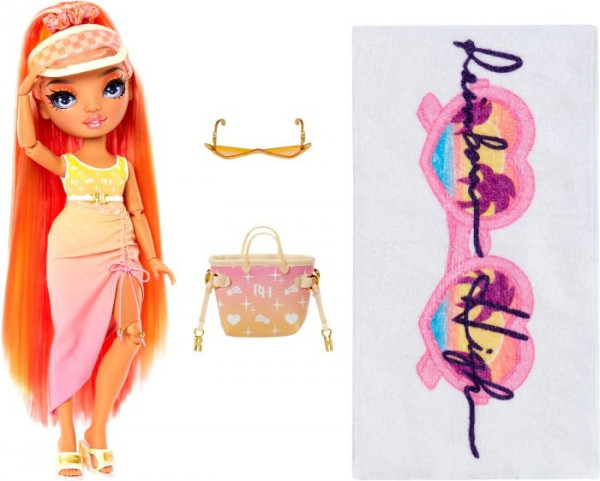 MGA Entertainment |Rainbow High Pacific Coast Fashion Doll- Harper Dune (sand) | 578383EUC