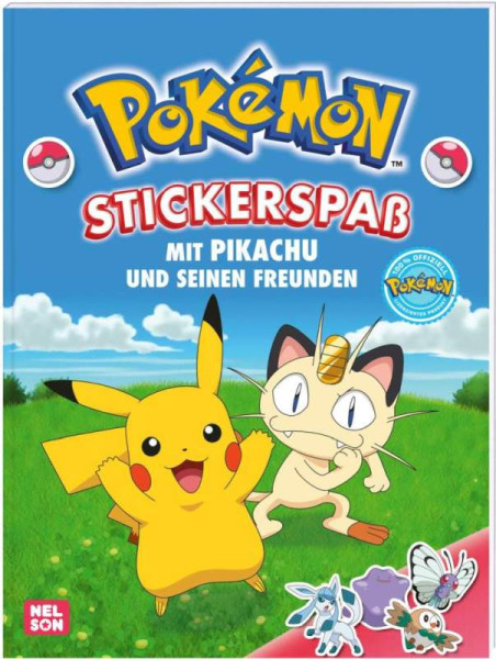 Nelson | Pokémon: Stickerspaß mit Pikachu und seinen Freunden | 