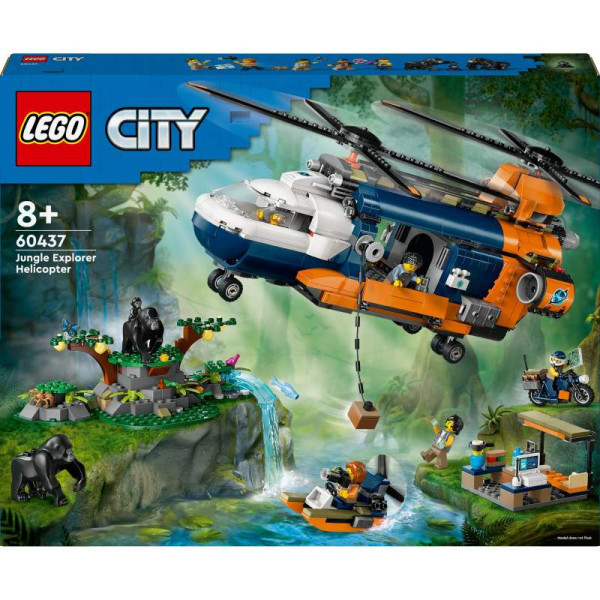 LEGO® | City  Dschungelforscher-Hubschrauber | 60437