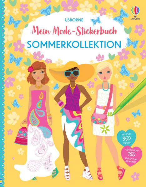 Usborne | Mein Mode-Stickerbuch: Sommerkollektion | Watt, Fiona