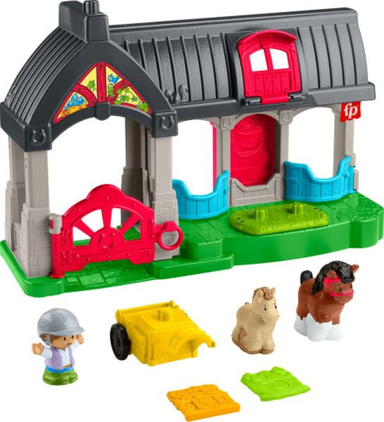 Mattel | Fisher-Price Little People Stable Playset | HWR84