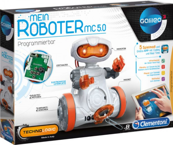 Clementoni | Galileo - Mein Roboter MC 5 | 59158