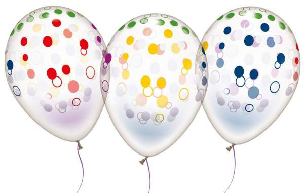 Karaloon | 15 Ballons "Konfetti" - Online Edition