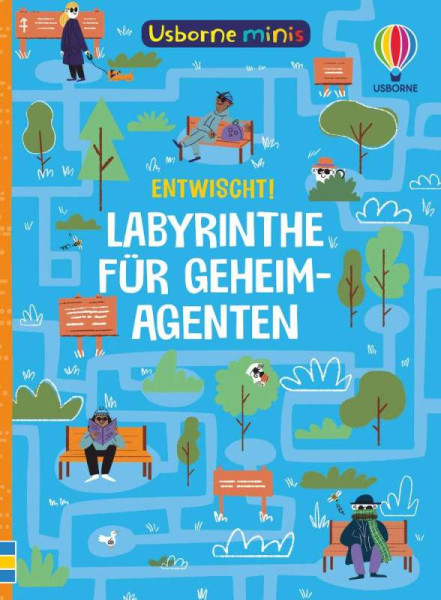 Usborne | Usborne Minis: Entwischt! Labyrinthe für Geheimagenten | Nolan, Kate