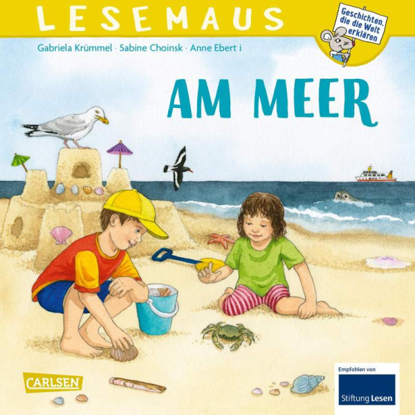 Carlsen | LESEMAUS 10: Am Meer | Krümmel, Gabriela; Choinski, Sabine