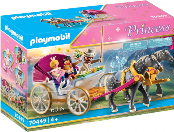 PLAYMOBIL® Princess | Romantische Pferdekutsche | 70449