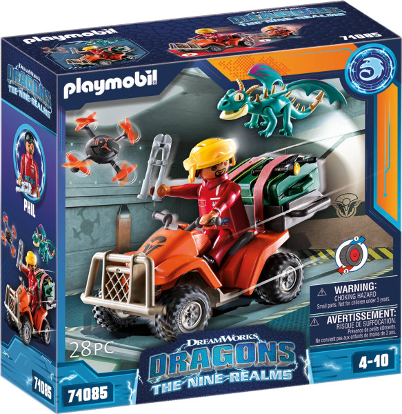 Playmobil | Dragons: The Nine Realms - Icaris Quad & Phil | 71085