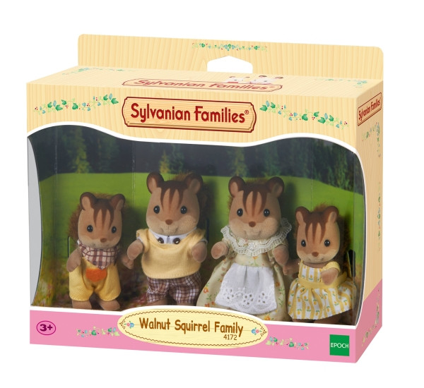 Sylvanian Families | SYL Walnuss Eichhörnchen Familie Knacks | 4172