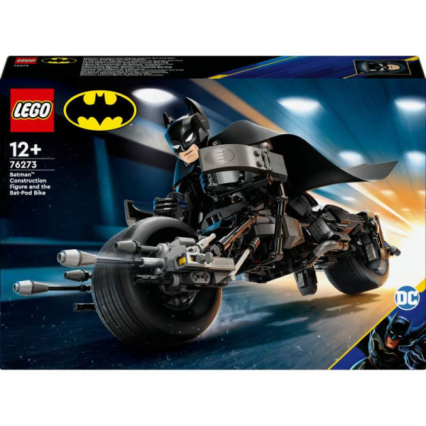 LEGO® | DC Comics Super Heroes  Batman™ Baufigur mit dem Batpod | 76273