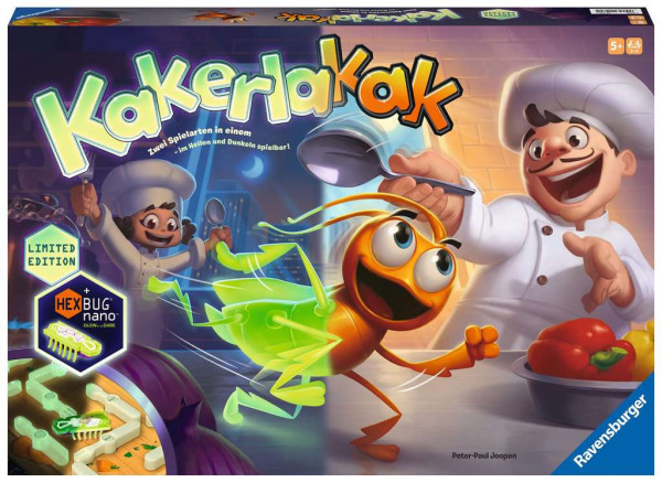 Ravensburger | Kakerlakak 10 Jahre Jubiläumsedition "Glow in the Dark" | 20970