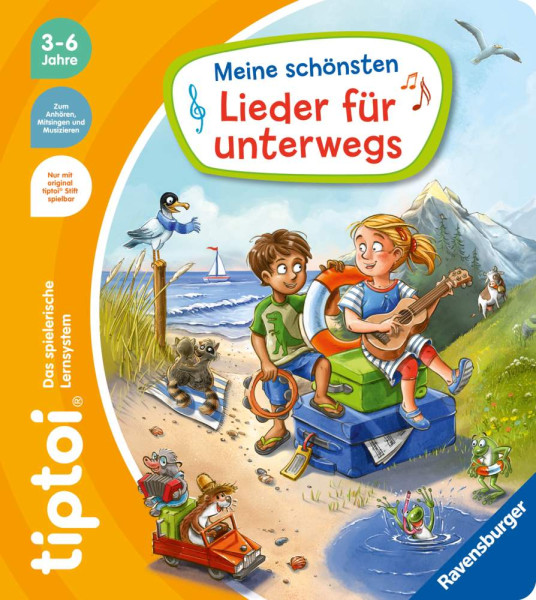 Ravensburger | tiptoi® Meine schönsten Lieder für unterwegs | 49258