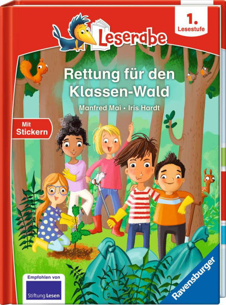 Ravensburger | Leserabe - 1. Lesestufe: Rettung für den Klassen-Wald | 46353