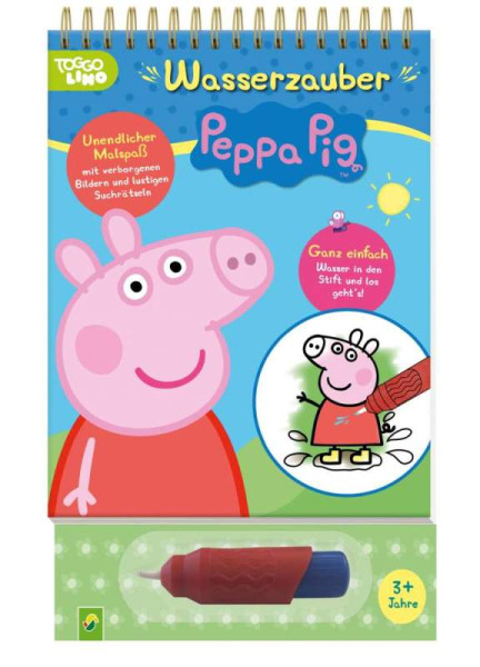 Schwager & Steinlein | Peppa Pig Wasserzauber - einfach mit Wasser malen | Schwager & Steinlein Verlag