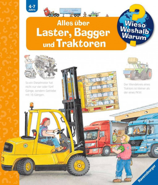 Ravensburger Buchverlag | Alles über Laster, Bagger und Traktoren