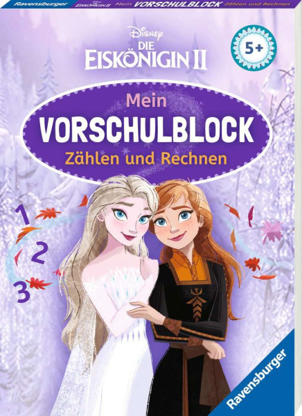 Ravensburger | Disney Die Eiskönigin 2 Mein Vorschulblock: Zählen und Rechnen | 49772